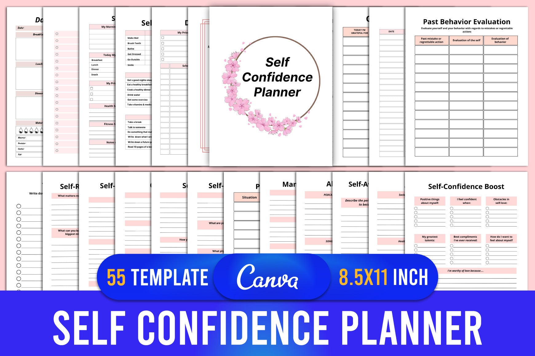 Self Confidence Planner