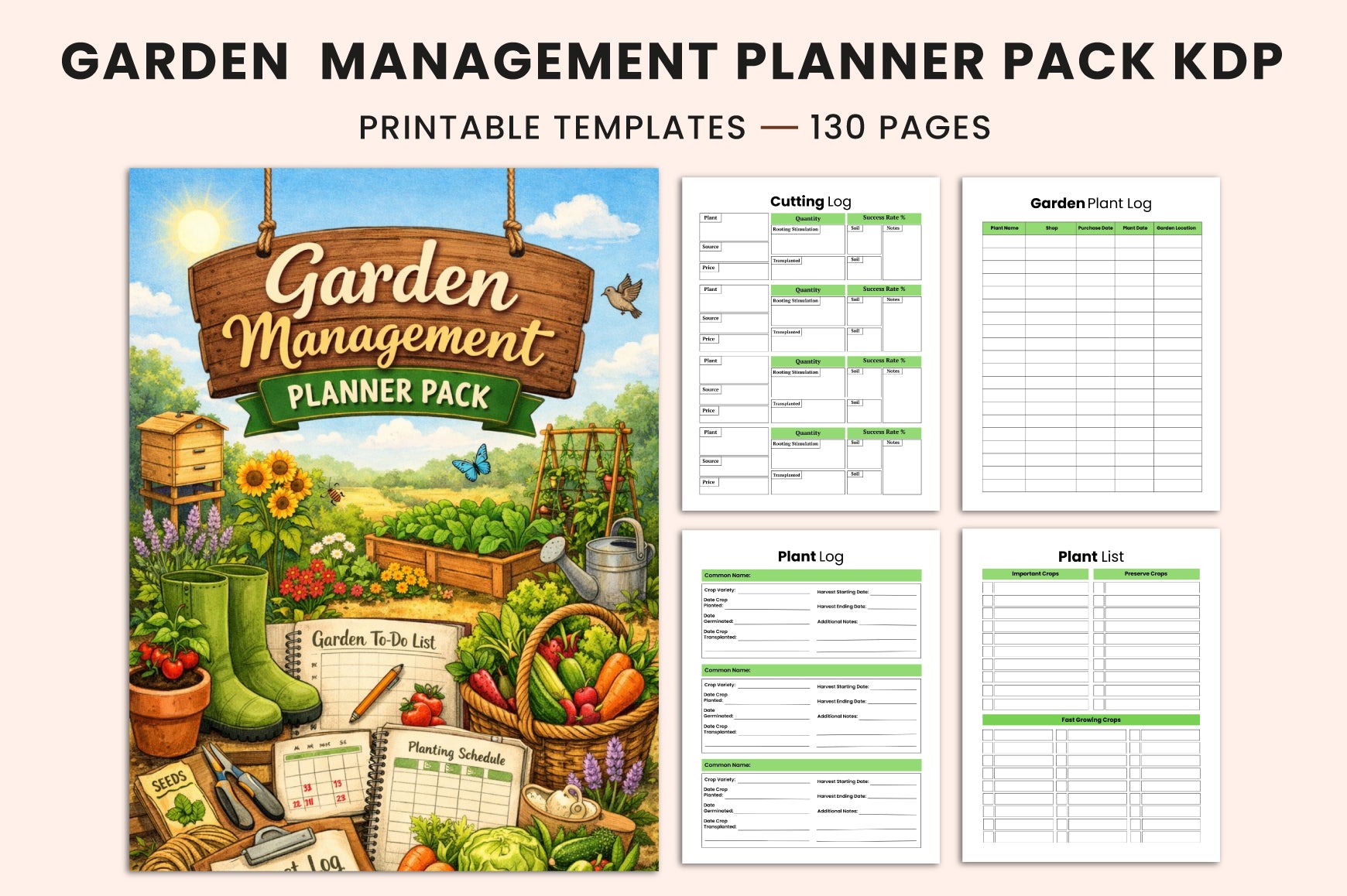 Garden Management Planner