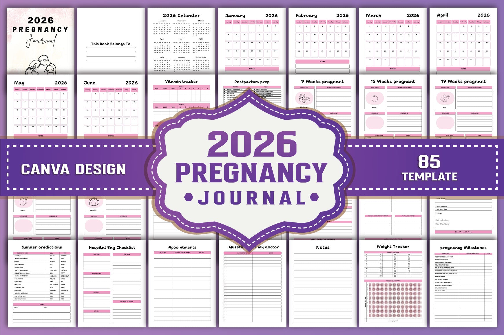 Pregnancy Journal: A Keepsake for Expecting Mothers
