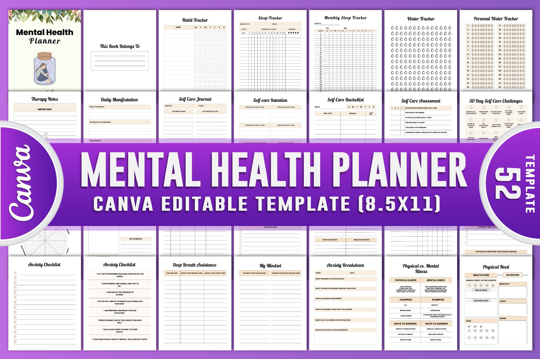 Mental Health Planner