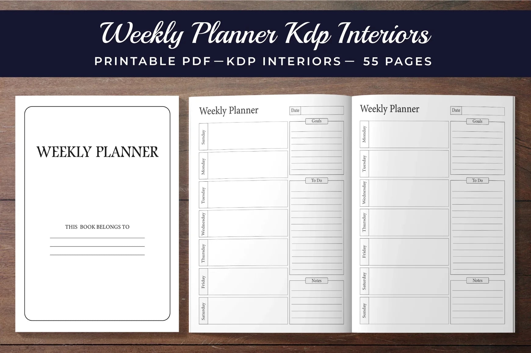 Weekly Planner  Bundle - CraftNest - Digital Crafting and Art