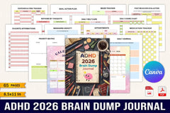 ADHD Brain Dump: Effective Strategies and Tips - CraftNest - Digital Crafting and Art