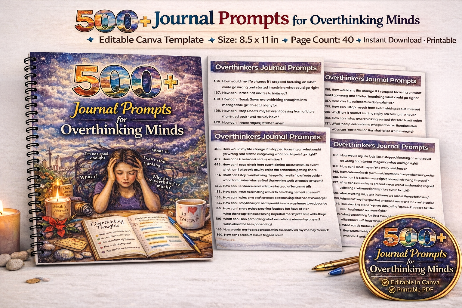 For Overthinking Minds Prompts