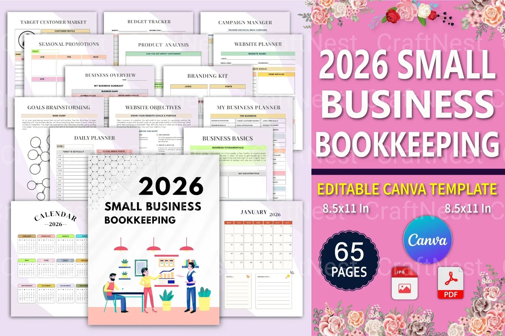 Small Business Bookkeeping Guide - CraftNest - Digital Crafting and Art