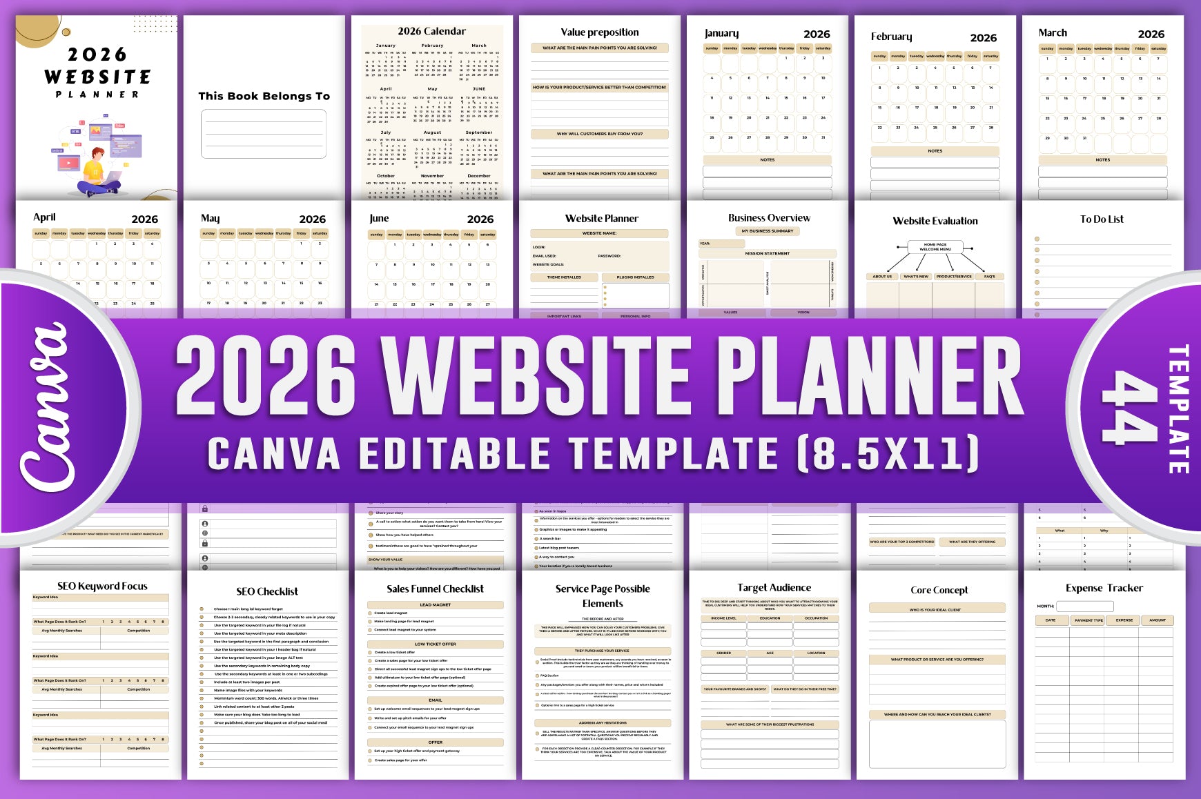 Website Planner Tool