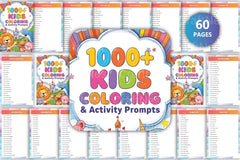 Kids Coloring Activity Prompts - CraftNest - Digital Crafting and Art
