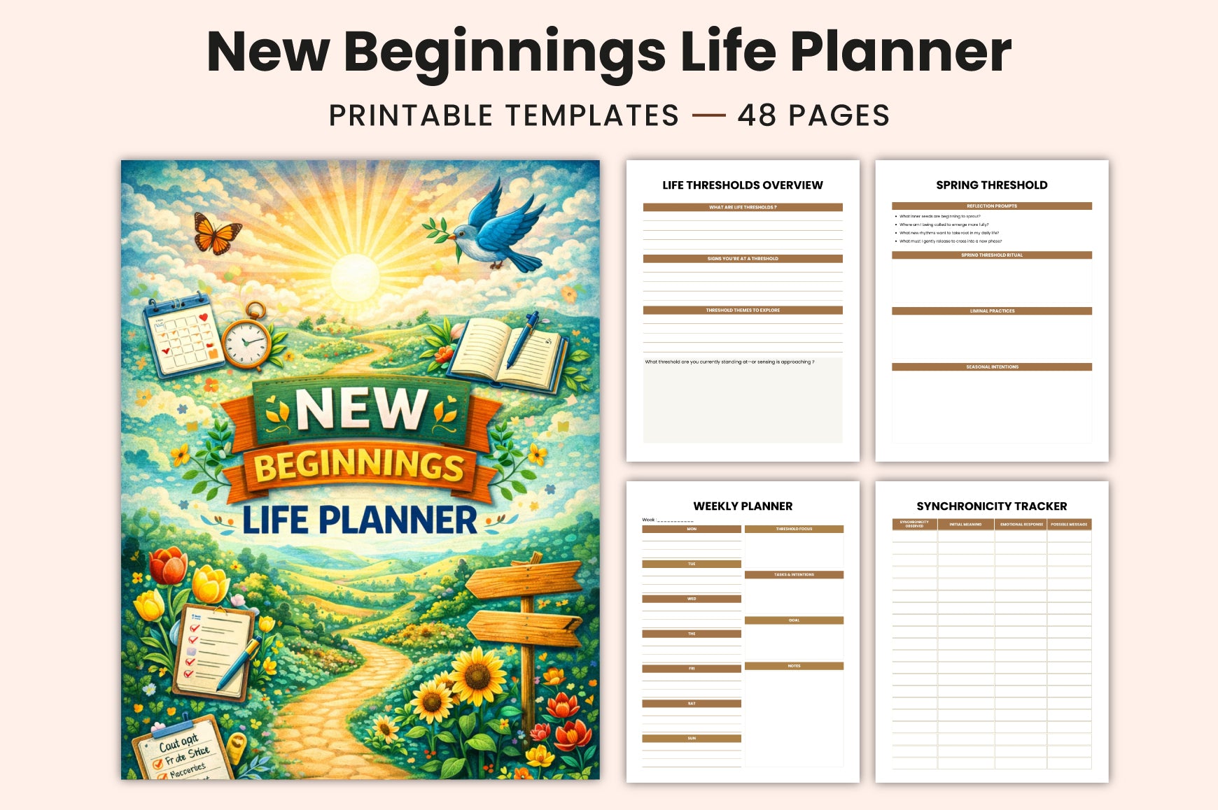 New Beginnings Life Planner