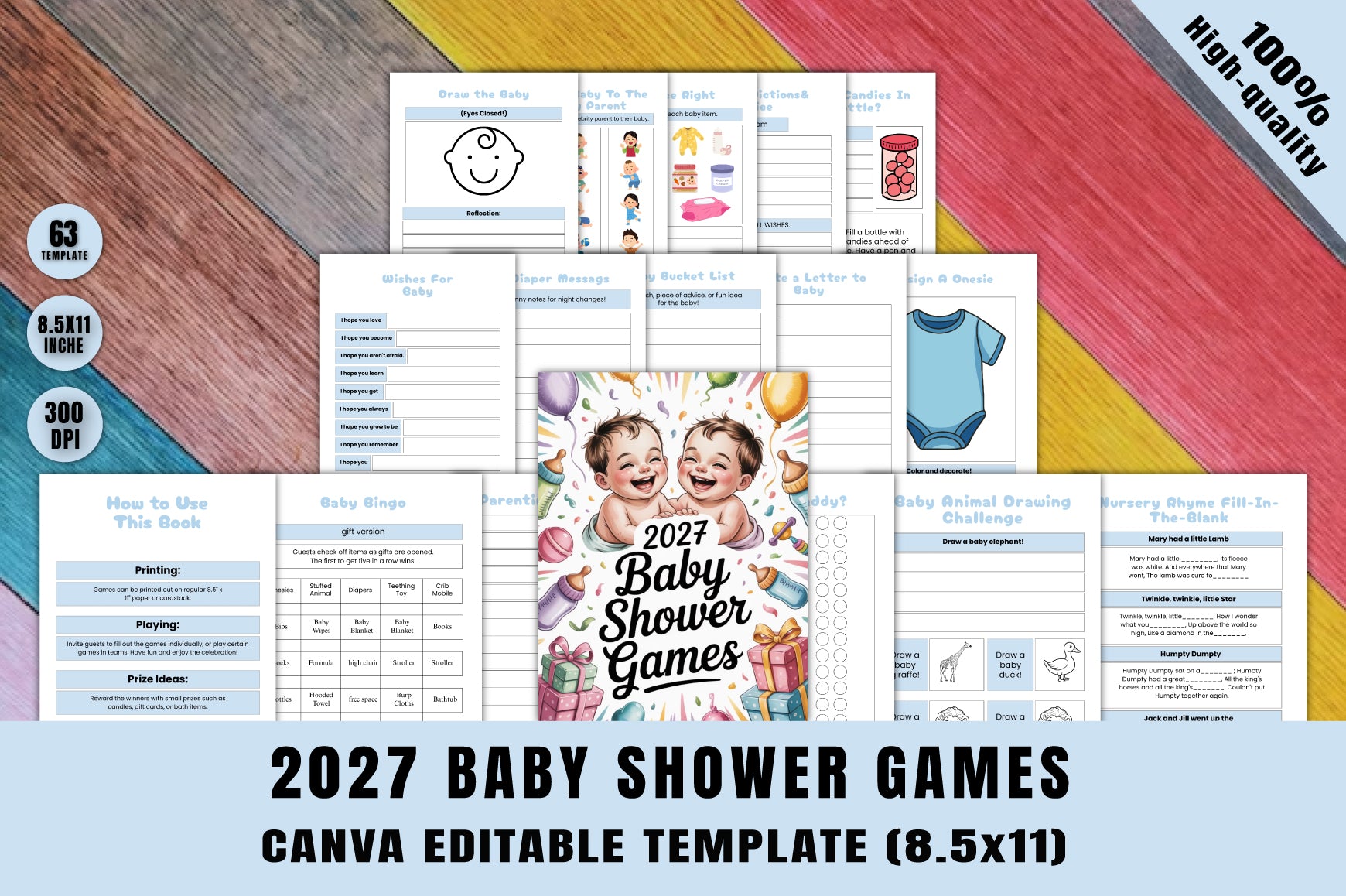 Baby Shower Games Planner