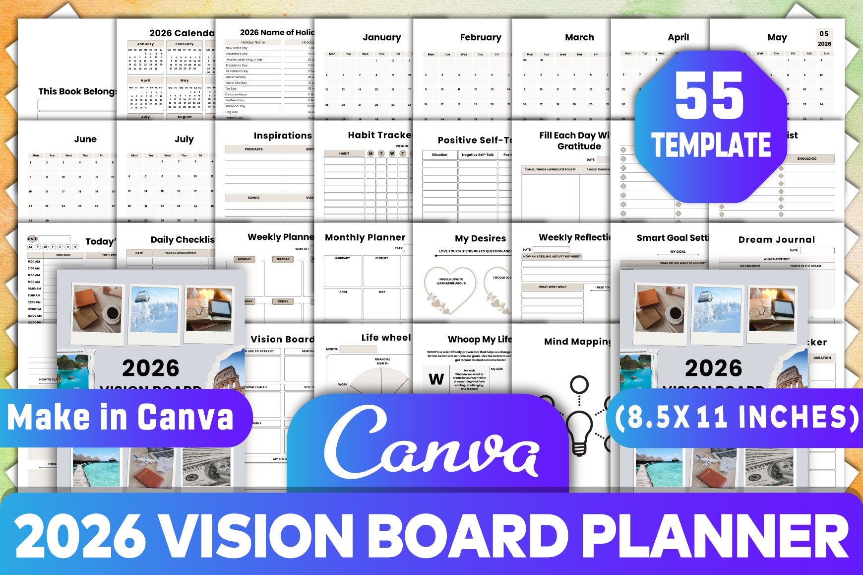 Vision Board Planner