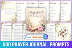 Prayer Prompts Guide for Inspiration - CraftNest - Digital Crafting and Art