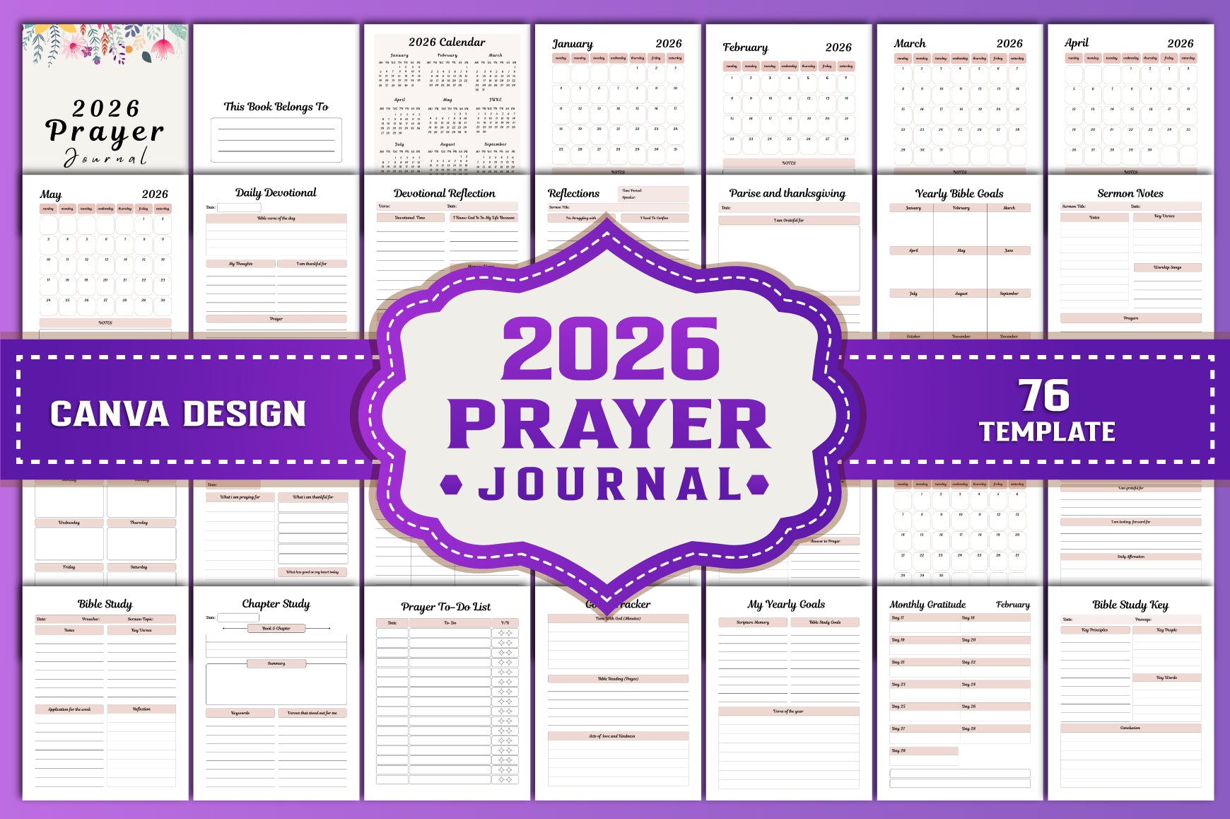 Prayer Journal Template