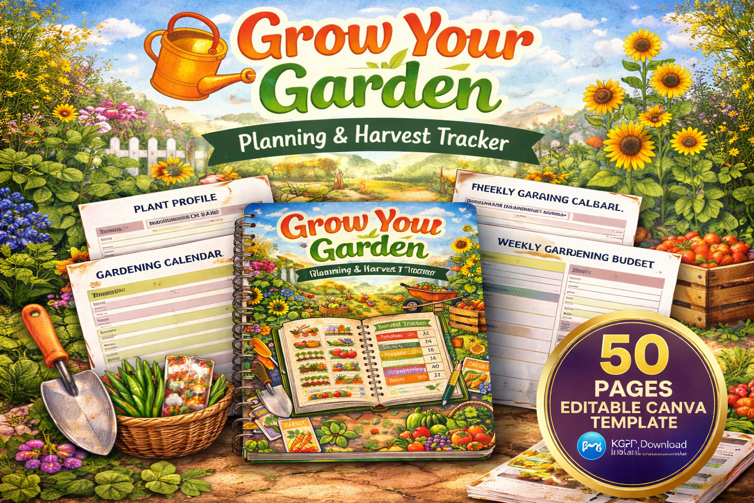 Grow Your Garden: Harvest Planner