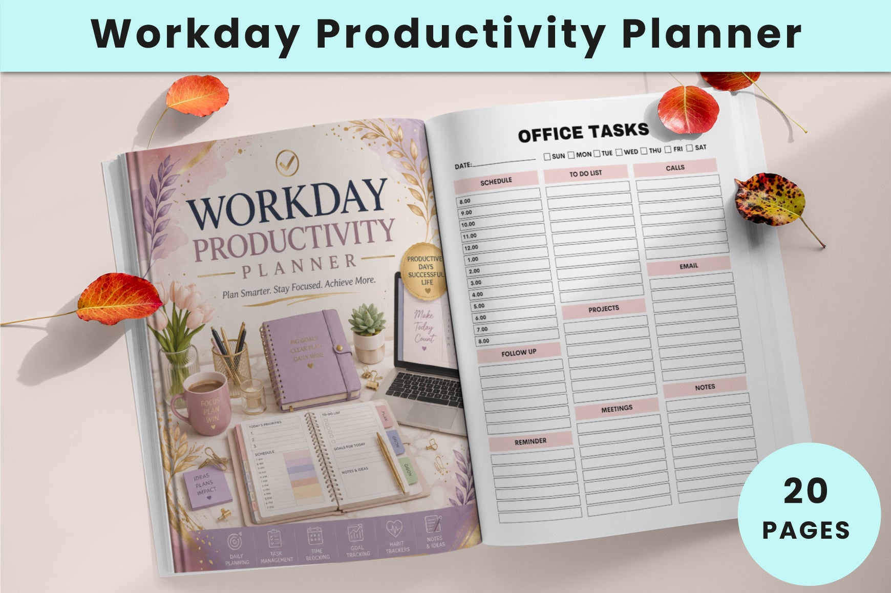 Workday Productivity Planner