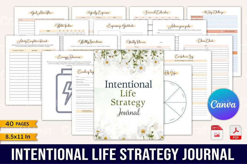 Intentional Life Strategy Guide - CraftNest - Digital Crafting and Art