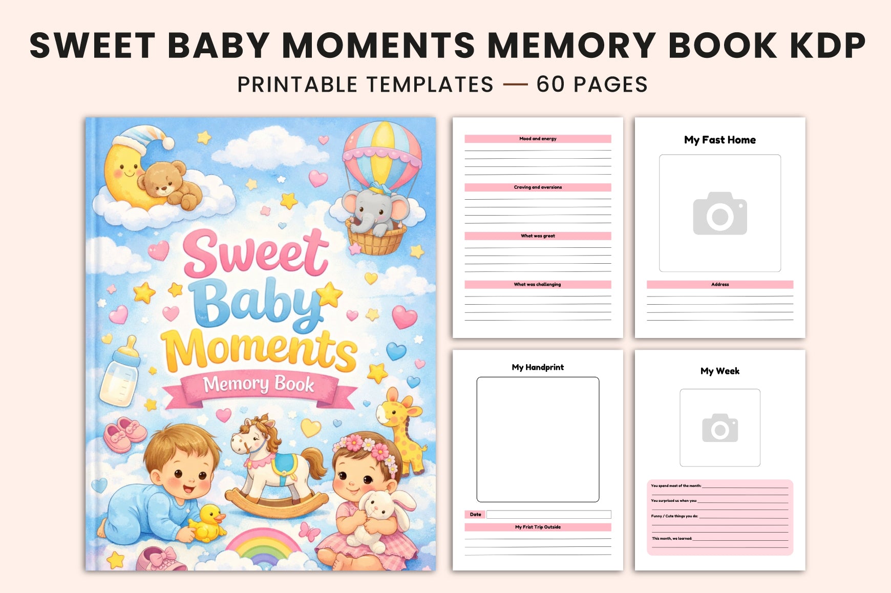 Sweet Baby Moments Memory Planner