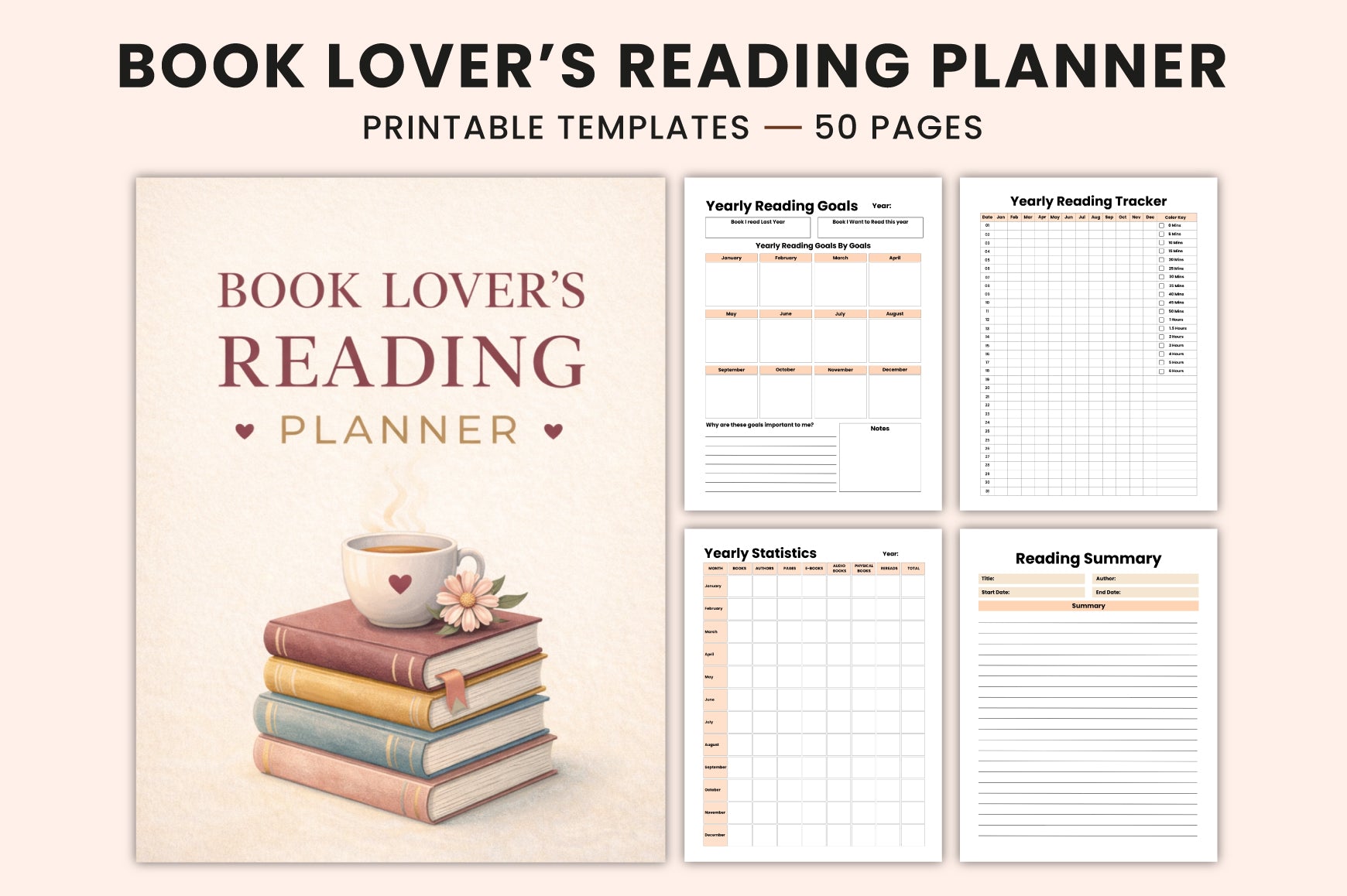 Lover Reading Planner