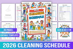 Cleaning Schedule Guide for Optimal Results - CraftNest - Digital Crafting and Art