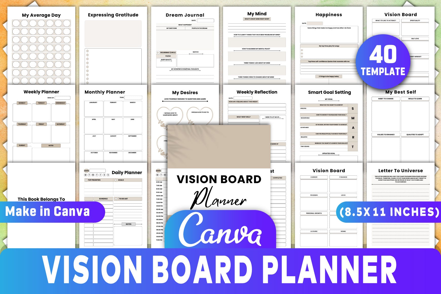 Vision Board Planner