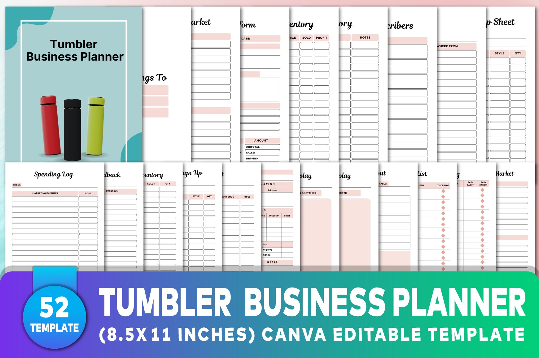Tumbler Business Planner
