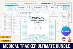 Medical Tracker Ultimate: Comprehensive Health Management Tool - CraftNest - Digital Crafting and Art