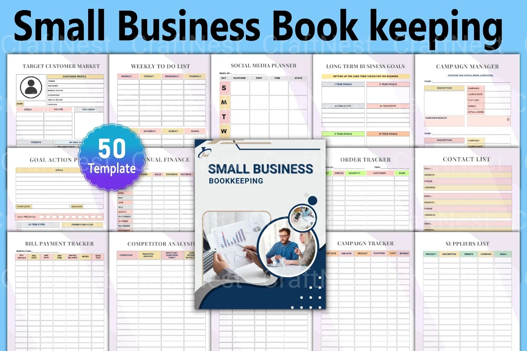 Small Business Bookkeeping Guide - CraftNest - Digital Crafting and Art