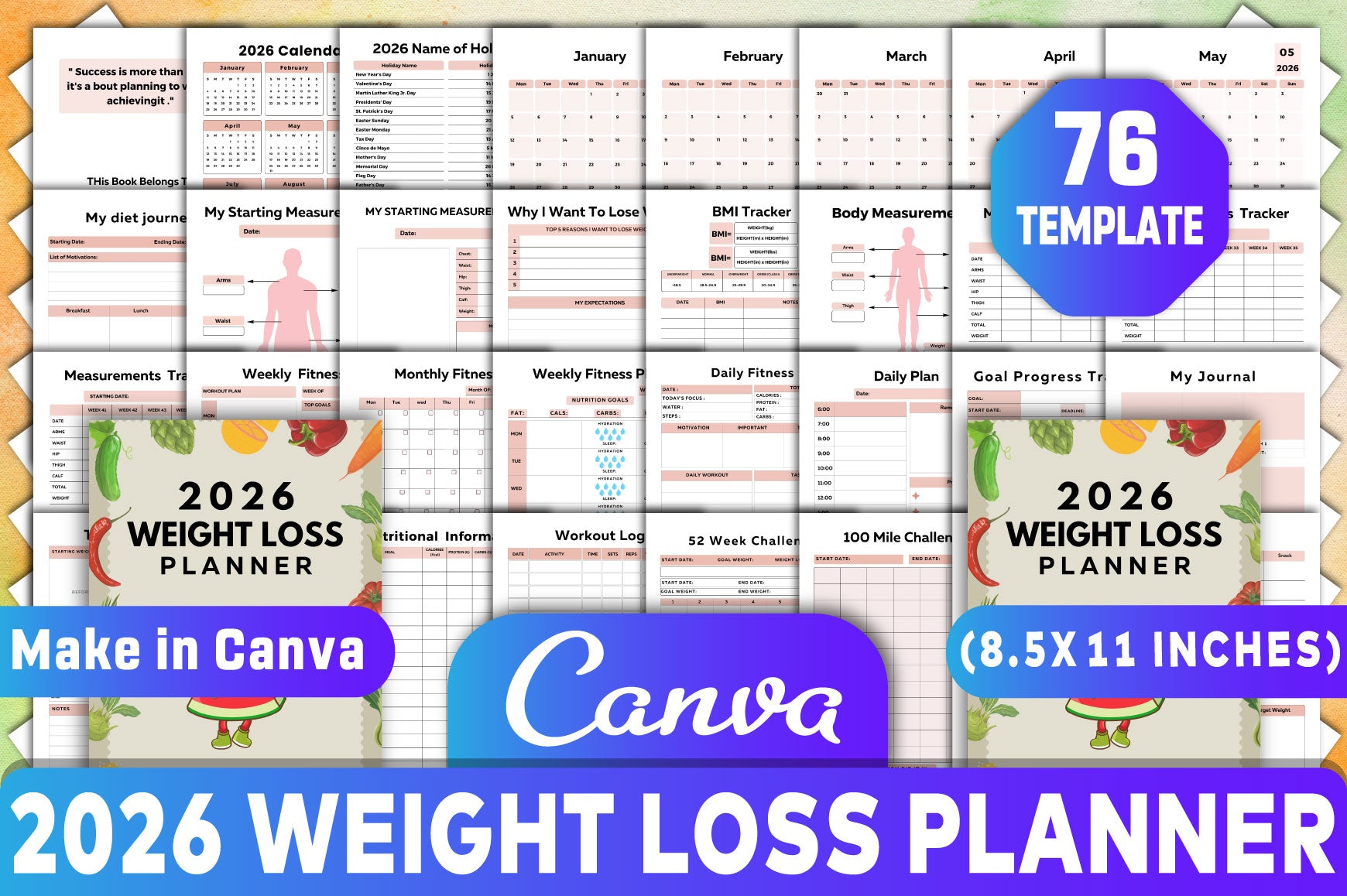 Weight Loss Planner