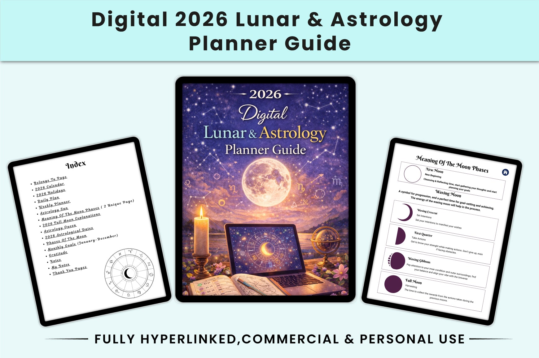 Lunar Astrology Planner