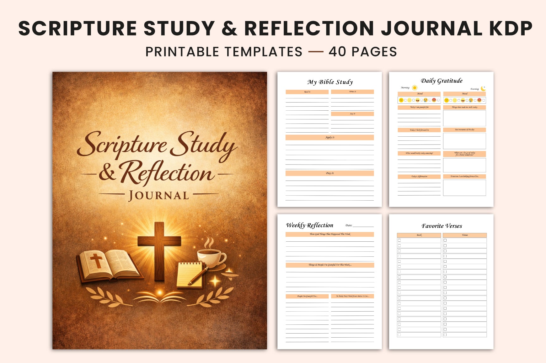 Scripture Study Reflection Journal