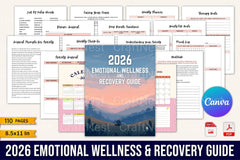Emotional Wellness Recovery Guide - CraftNest - Digital Crafting and Art