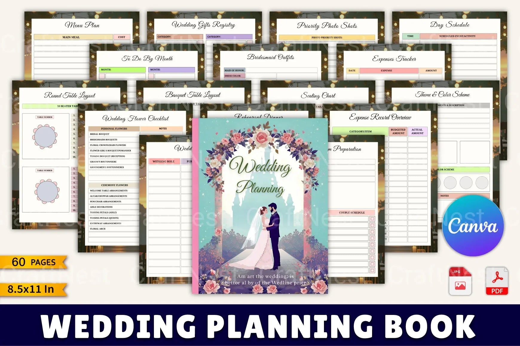 Ultimate Wedding Planning Guide - CraftNest - Digital Crafting and Art