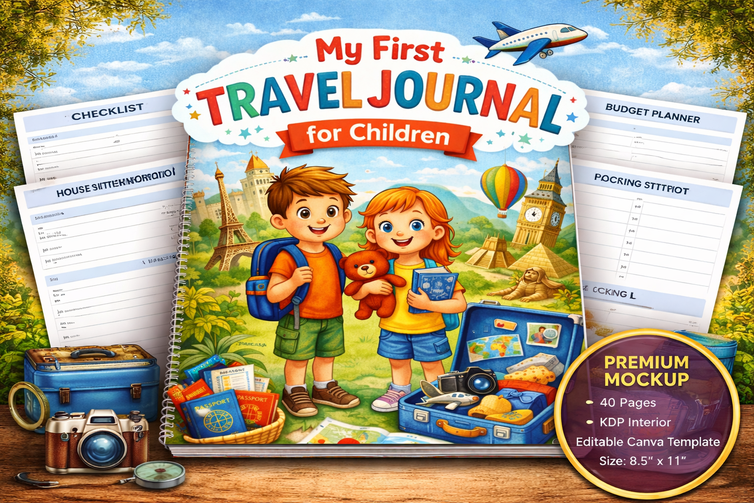 My First Travel Journal for Children