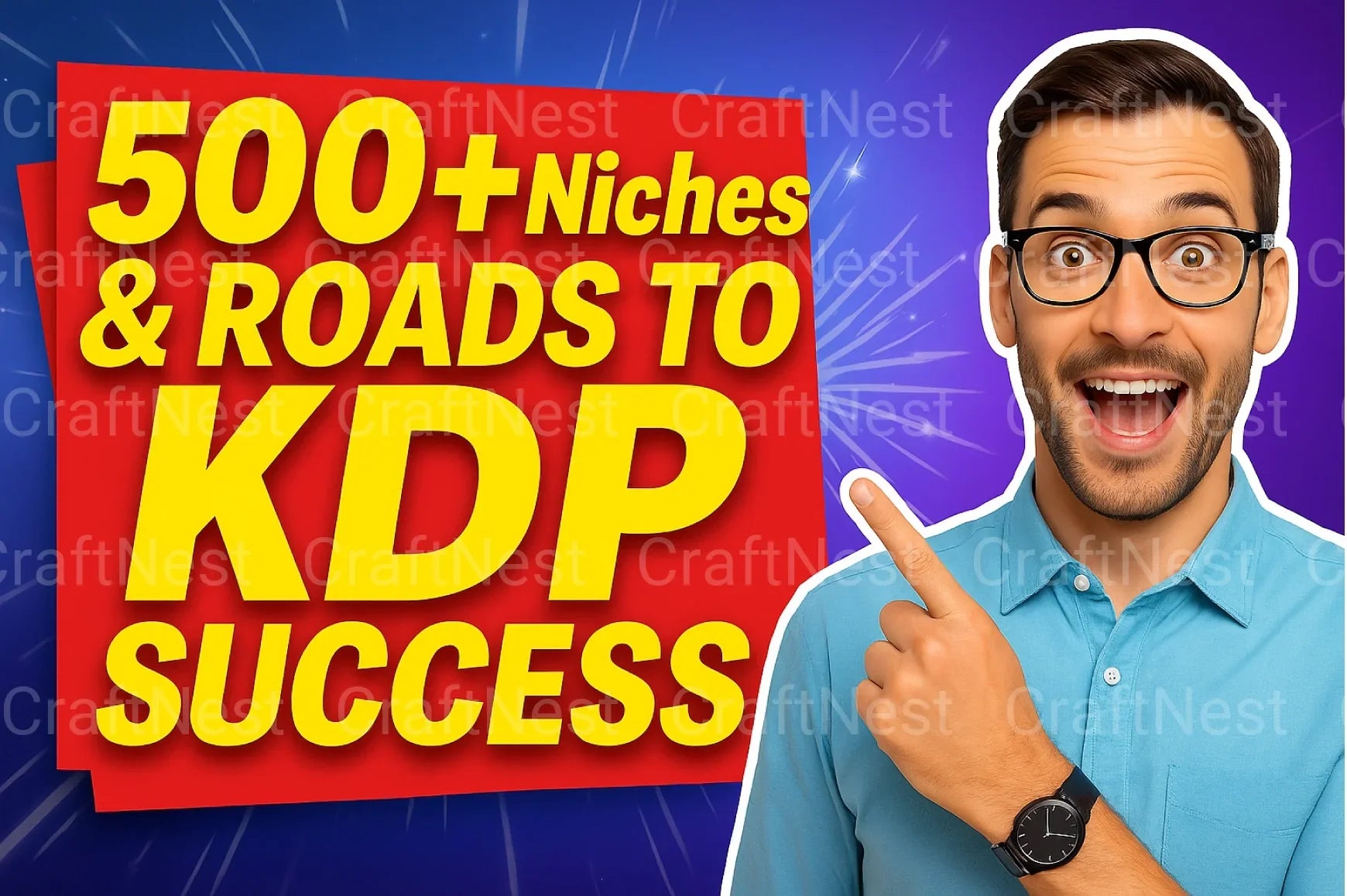 500 Niches: Road to KDP Success - CraftNest - Digital Crafting and Art