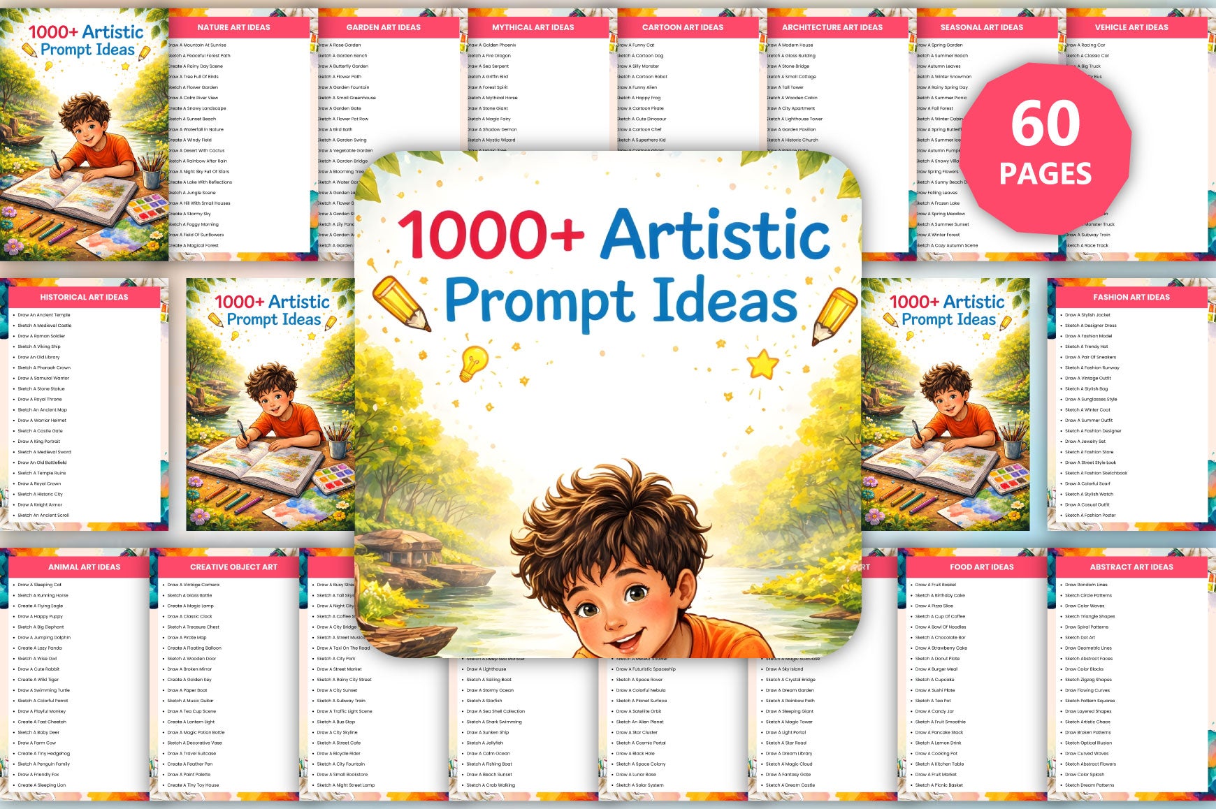 Artistic Ideas Prompts for Creative Inspiration