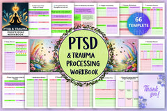 PTSD Trauma Processing Workbook - CraftNest - Digital Crafting and Art