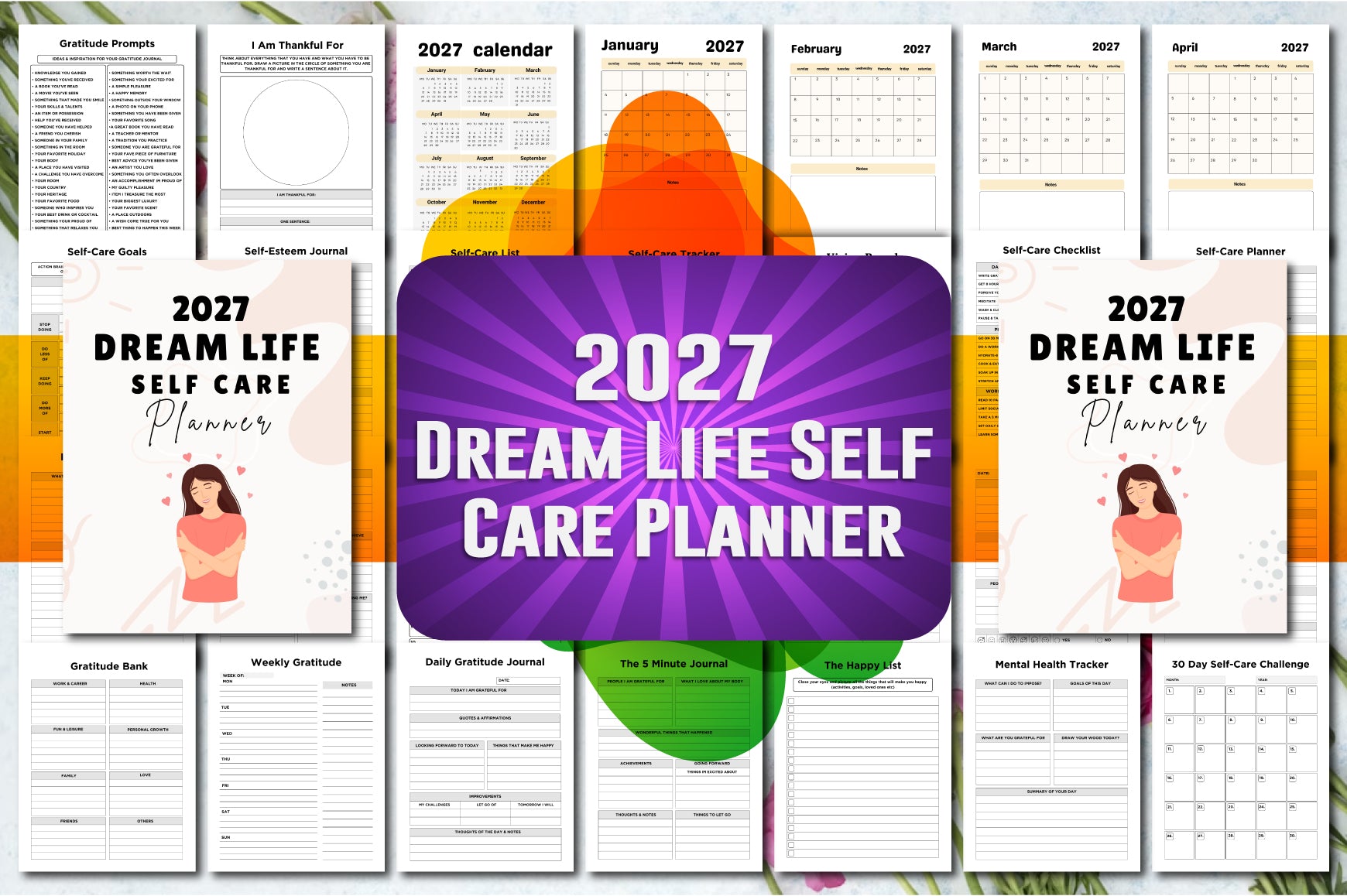 Dream Life Self Care Planner