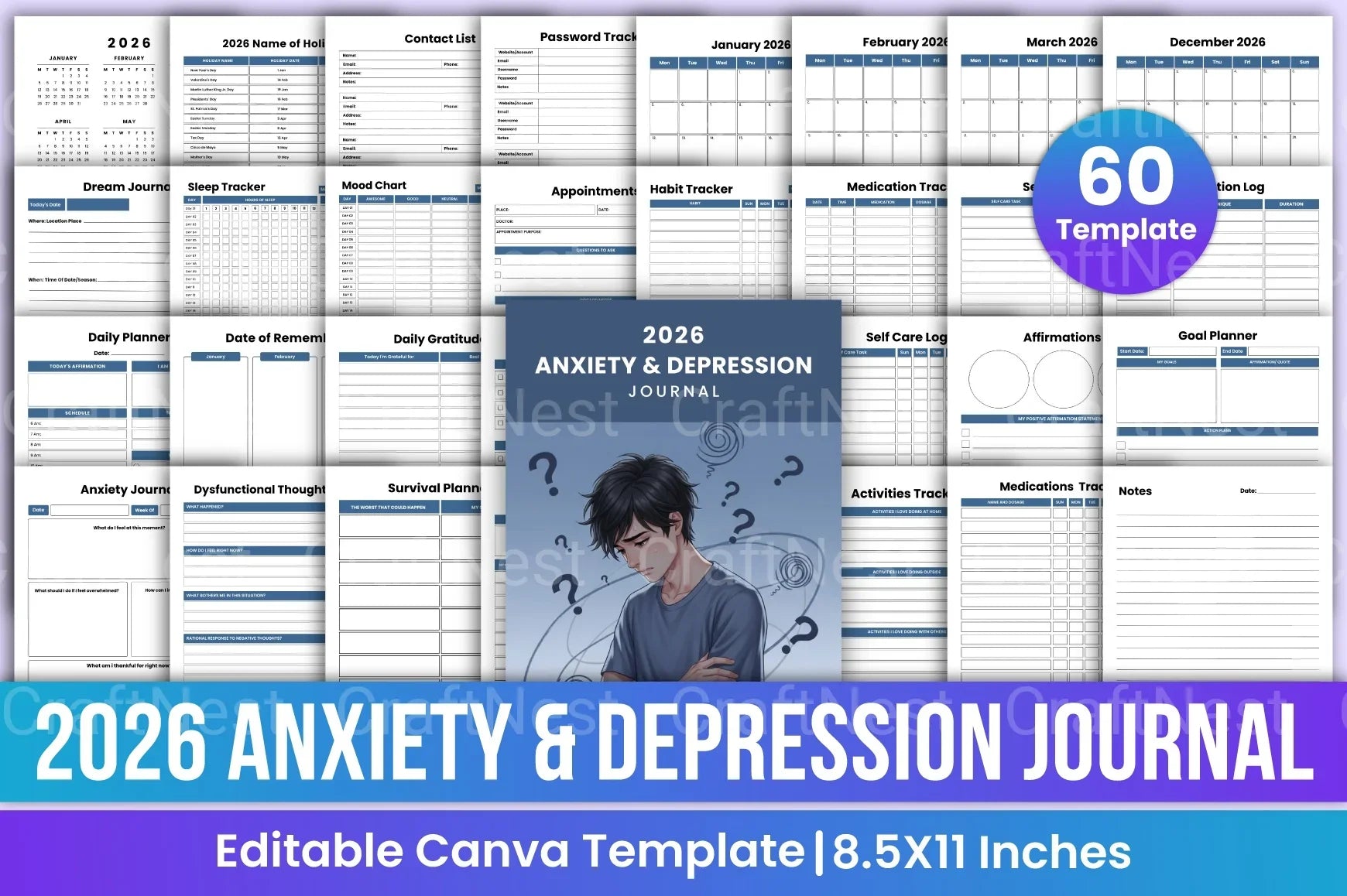 Managing Anxiety and Depression: Effective Strategies - CraftNest - Digital Crafting and Art