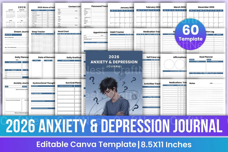 Managing Anxiety and Depression: Effective Strategies - CraftNest - Digital Crafting and Art