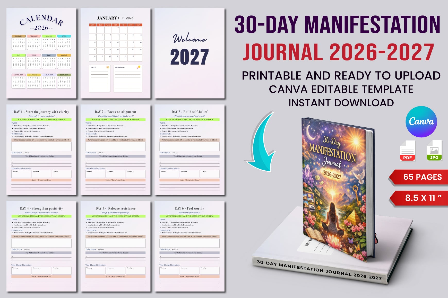Day Manifestation Journal