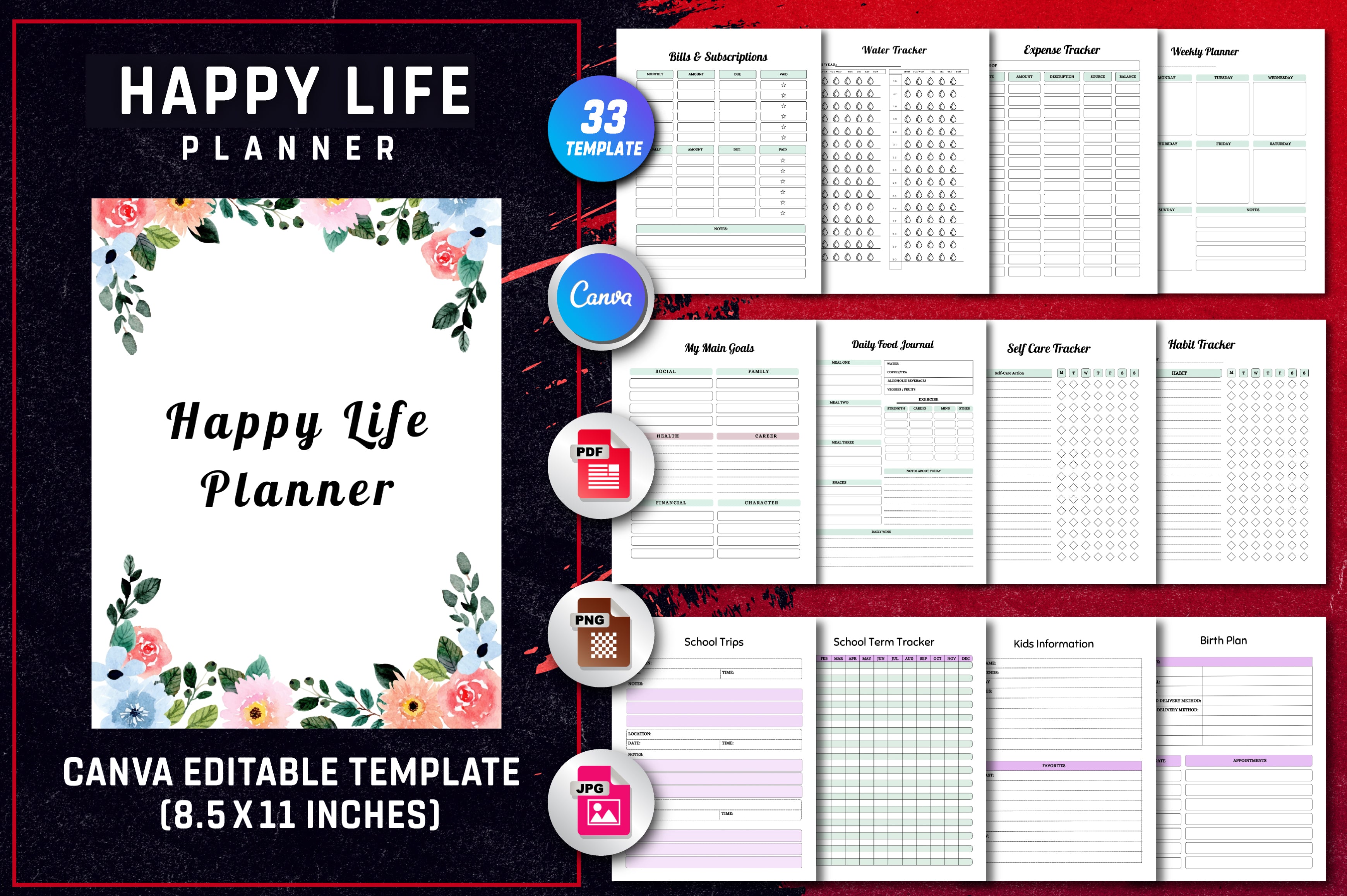 Happy Life Planner