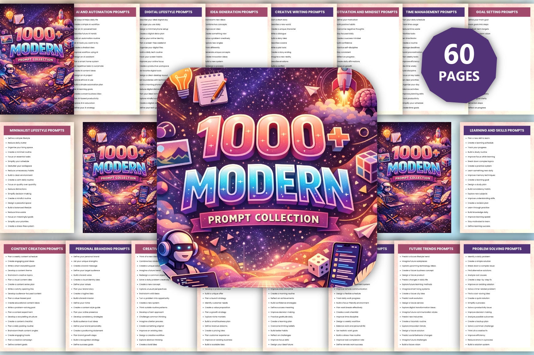 1000+ Modern Prompts