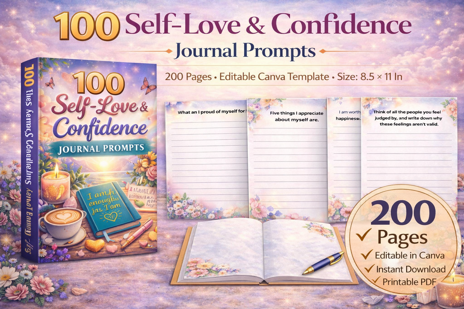 Self Love Confidence Prompts