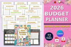 Budget Planner Starting at 100 - CraftNest - Digital Crafting and Art