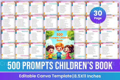 Creative Prompts for Children's Books - CraftNest - Digital Crafting and Art