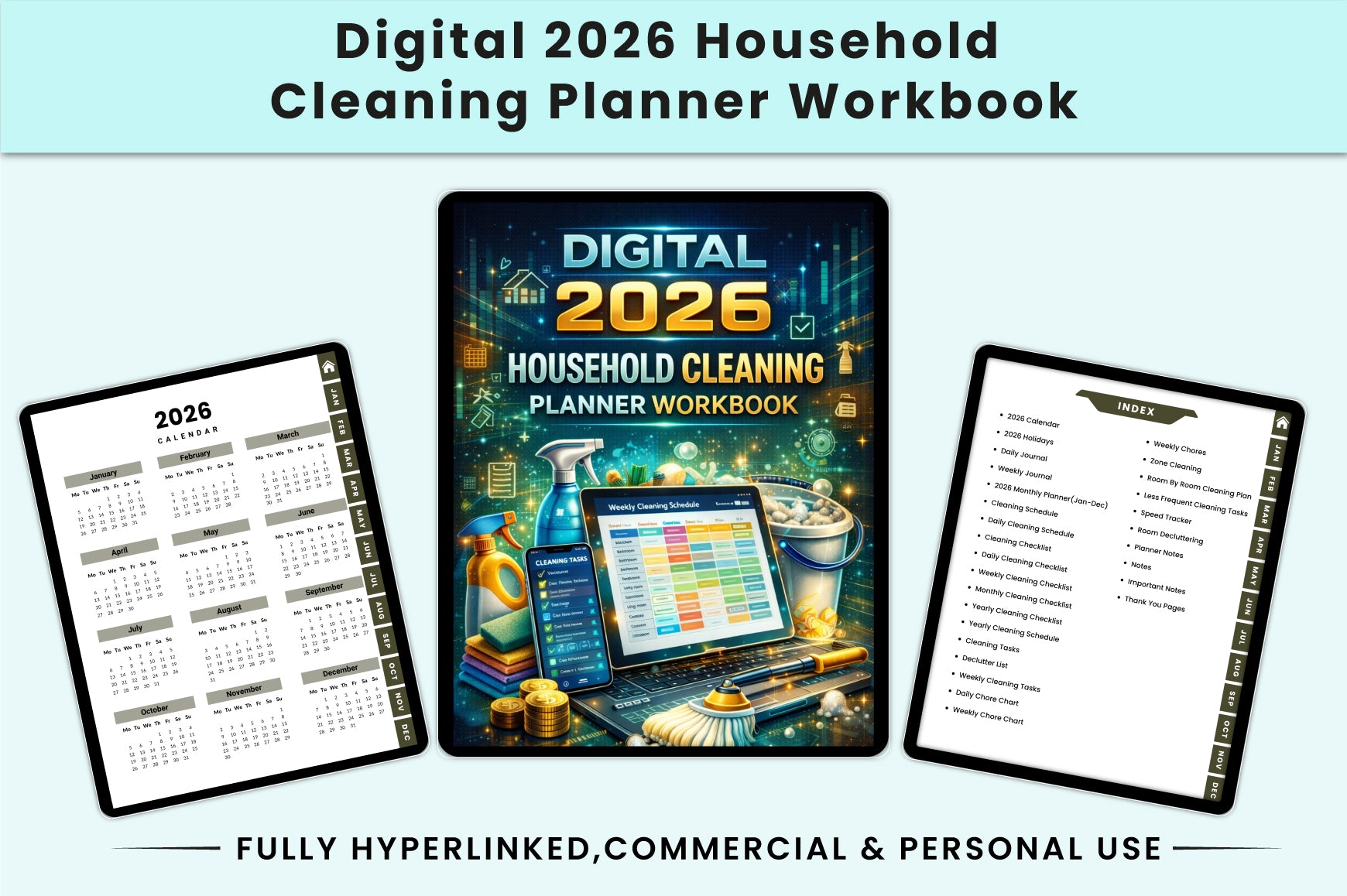 Household Cleaning Workbook