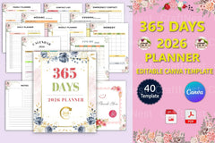 Daily Planner for Effective Time Management - CraftNest - Digital Crafting and Art