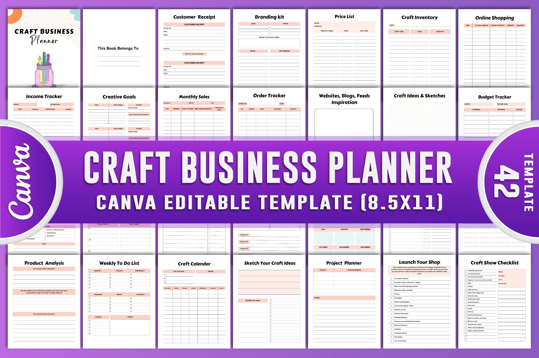 Craft Business Planner Guide