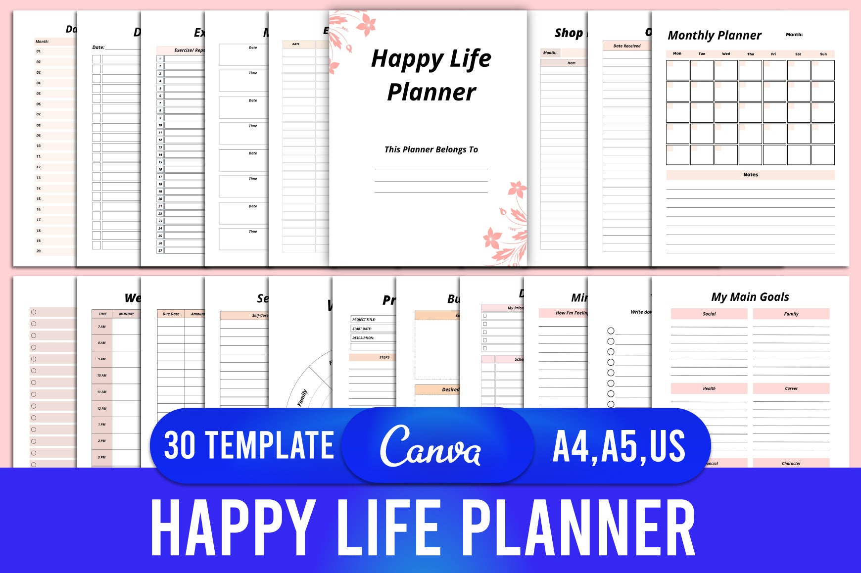 Happy Life Planner