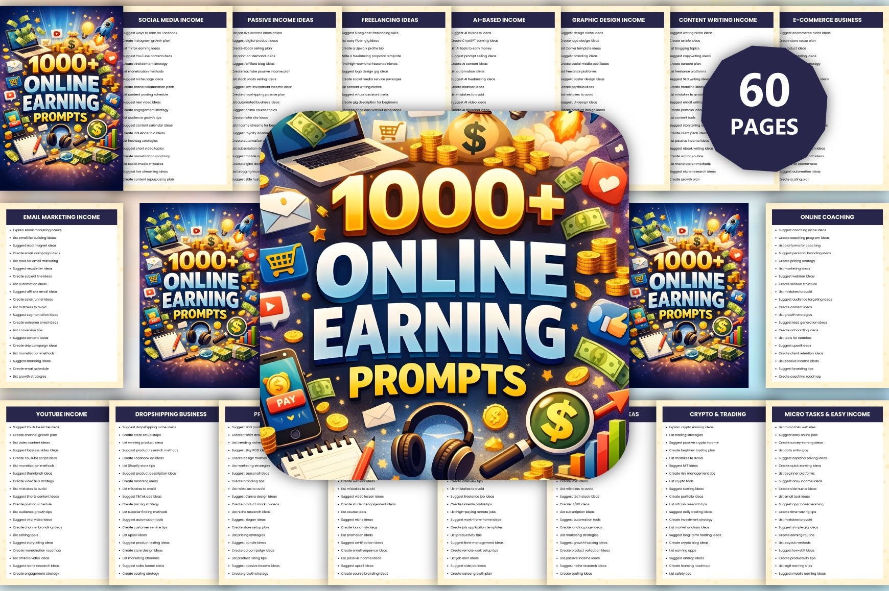 Online Earning Prompts