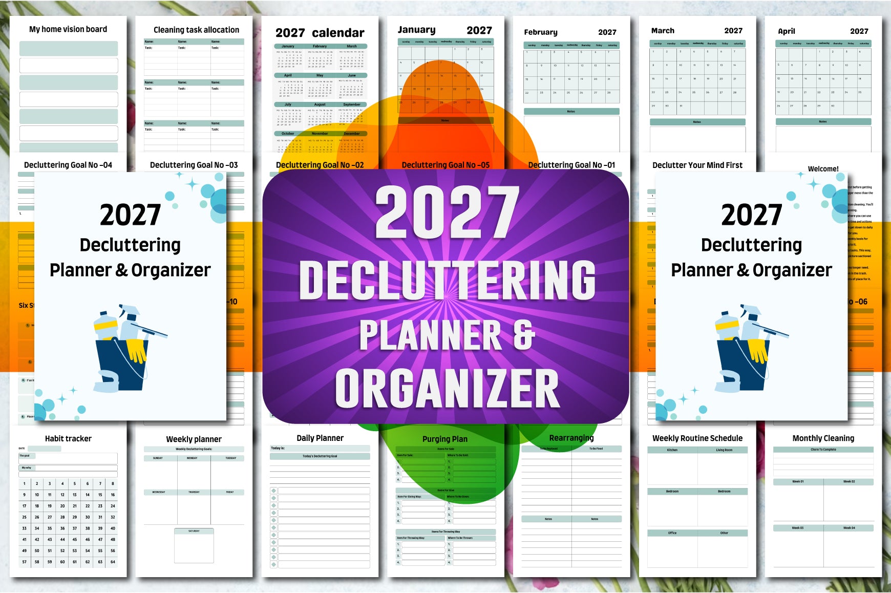 Decluttering Planner Guide