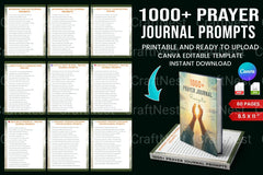 Prayer Prompts for Spiritual Growth - CraftNest - Digital Crafting and Art